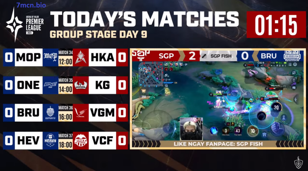 Lịch thi đấu Quốc Tế APL 2023 ngày 08/07/2023