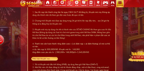 Các bước tham gia khuyến mãi nạp đầu thể thao Sodo66 Các bước tham gia khuyến mãi nạp đầu thể thao Sodo66